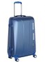 Комплект пластикових 4-х колісних валіз March New Carat, синій