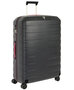 Легка валіза гігант із гнучкого поліпропілену 118 л Roncato Box, чорний з рожевим