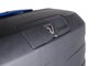 Велика валіза із гнучкого поліпропілену 80 л Roncato Box, чорний з синім
