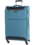 Комплект тканинних 4-х колісних валіз (S / M / XL) March Flybird, блакитний