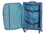 Комплект тканинних 4-х колісних валіз (S / M / XL) March Flybird, синій