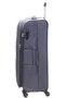 Надлегка валіза середнього розміру з тканини на 4-х колесах 69/80 л March Quash, сіра