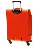 Сверхлегкий средний тканевый чемодан на 4-х колесах 69/80 л March Quash, мандарин