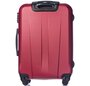 Середня валіза із пластику на 4-х колесах 68 л PUCCINI PARIS червона