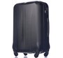 Комплект чемоданов из пластика на 4-х колесах PUCCINI PARIS черный