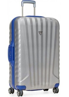 Елітна валіза гігант 122 л Roncato Uno SL Blue/Silver