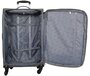 Skyflite Plasma Grey 61 л чемодан из полиэстера на 4 колесах серый