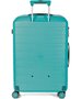 Комплект чемоданов из полипропилена 80/118 л Roncato Box, изумруд