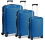 Комплект 4-х колісних валіз із поліпропілену Roncato Box, синій