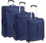 Комплект чемоданов Roncato Ironik, темно-синий