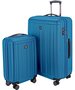 Комплект чемоданов на 4-х колесах Hauptstadtkoffer Kotti голубой