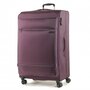 Rock Deluxe-Lite 110/122 л чемодан из полиэстера на 4 колесах фиолетовый