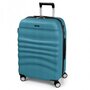 Gabol Wrinkle 90 л чемодан из поликарбоната на 4 колесах бирюзовый