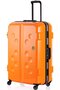 Велика валіза із полікарбонату 101 л Lojel Carapace, помаранчевий