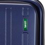 Большой чемодан из поликарбоната 87/95 л Lojel Hatch, темно-синий