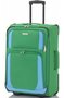 Большой чемодан на 2-х колесах 86 л Travelite Paklite Rocco, зеленый