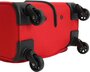 Средний чемодан на 4-х колесах 60 л Travelite Paklite Rocco, красный