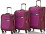 Комплект чемоданов на 4-х колесах Travelite Meteor, красный