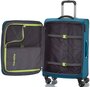 Комплект чемоданов на 4-х колесах Travelite Meteor, синий