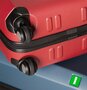 Средний чемодан из поликарбоната 69 л Lojel Rando, красный