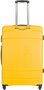 Велика валіза із поліпропілену 90 л CAT Crosscheck, жовтий