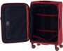 Большой тканевый чемодан на 4-х колесах 69/80 л March Rolling, красный