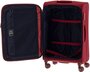 Комплект валіз із тканини на 4-х колесах March Rolling, червоний