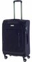 Комплект тканевых чемоданов на 4-х колесах March Rolling, синий