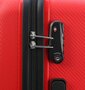 Большой чемодан из полипропилена 70 л Travelite Uptown, красный