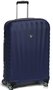 Большой элитный чемодан 98 л Roncato UNO ZSL Premium 2.0, черный/синий