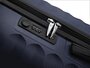 Большой элитный чемодан 98 л Roncato UNO ZSL Premium 2.0, черный/синий