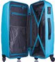 Велика валіза із поліпропілену 100 л Puccini Acapulco, блакитний