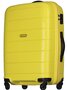 Велика валіза із поліпропілену 100 л Puccini Madagascar, жовтий