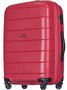 Большой чемодан из полипропилена 100 л Puccini Madagascar, красный