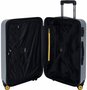 Средний чемодан на 4-х колесах 70 л National Geographic Abroad, серебристый