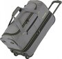 Середня дорожня сумка на 2-х колесах 51/64 л Travelite Basics Grey