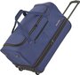 Середня дорожня сумка на 2-х колесах 51/64 л Travelite Basics Blue