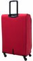 Большой чемодан на 4-х колесах 78/90 л Travelite Paklite Rom, красный