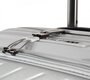 Малый чемодан из полипропилена 39 л March Gotthard Cabin Size, серебристый