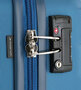 Мала пластикова валіза на 4-х колесах 39,5 л March Bumper, синій
