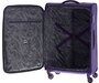 Комплект чемоданов на 4-х колесах March Polo, фиолетовый