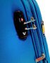 Мала текстильна валіза на 4-х колесах 42/48 л Roncato Speed, блакитний