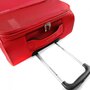 Большой тканевый чемодан на 4-х колесах 74/78 л Roncato Speed, красный