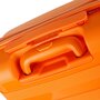 Малый 4-х колесный чемодан из полипропилена 37 л Travelite Nova, оранжевый