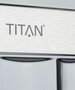 Мала пластикова валіза 37 л Titan Spotlight Flash, антрацит