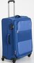 Большой тканевый чемодан на 4-х колесах 70/80 л Roncato Reef, синий