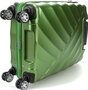 Малый чемодан из поликарбоната 40 л Titan Shooting Star, зеленый
