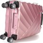 Малый чемодан из поликарбоната 40 л Titan Shooting Star, розовый