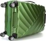 Большой чемодан из поликарбоната 70/81 л Titan Shooting Star, зеленый