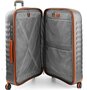 Элитный чемодан гигант 114 л Roncato E-LITE, коричневый/шампань